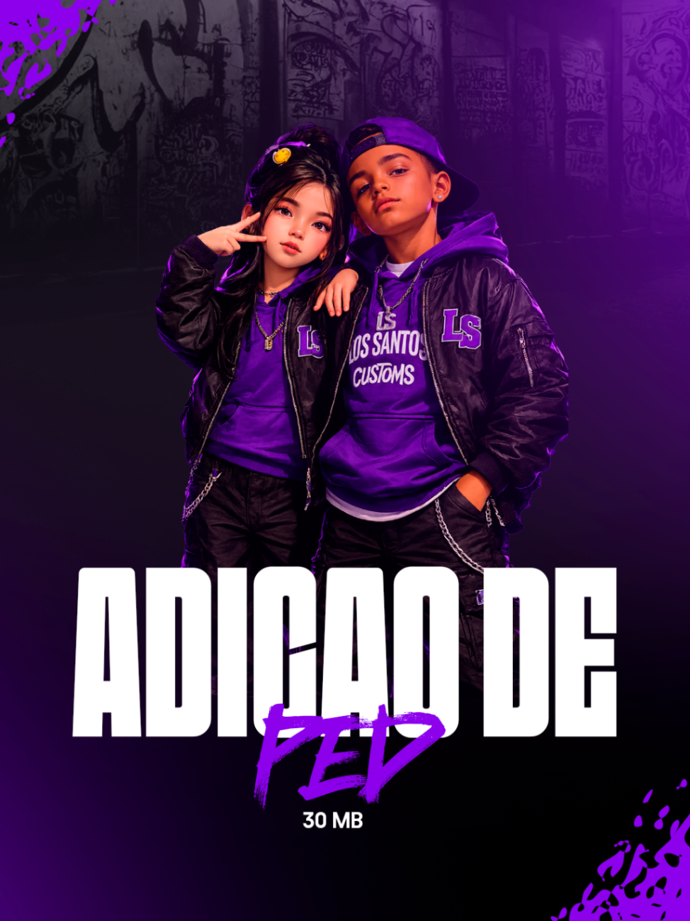 Adição de Ped (Até 30MB)